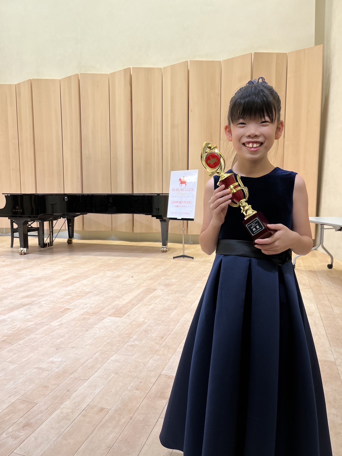 ブルグミュラーコンクール北海道大会札幌ファイナル小学３・４年Ａ部門銅賞箱﨑ゆら乃さん（小４）