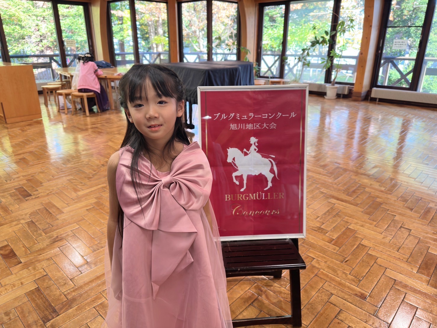 ブルグミュラーコンクール旭川地区大会小学1•2年A部門優秀賞ファイナル進出決定佐々木玲泉さん（小2）