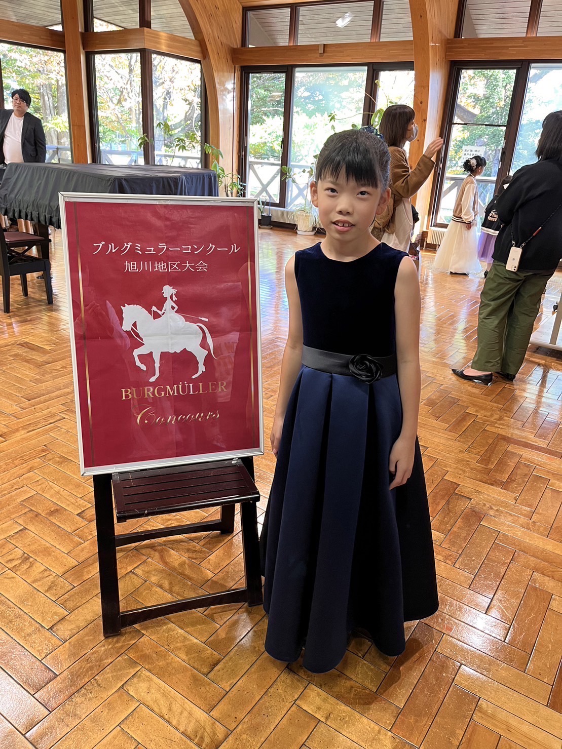 ブルグミュラーコンクール旭川地区大会小学3•4年A部門優秀賞ファイナル進出決定箱﨑ゆら乃さん（小4）